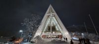 Tromsø - Eismeerkathedrale - Ishavskatedralen - Tromsdalen kirke