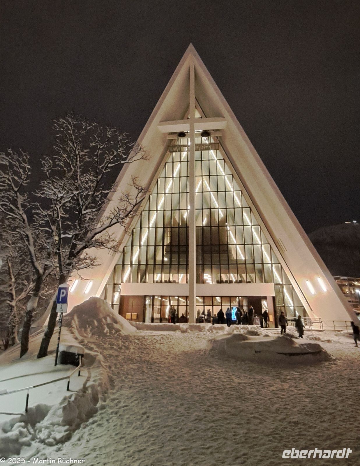 Tromsø - Eismeerkathedrale - Ishavskatedralen - Tromsdalen kirke