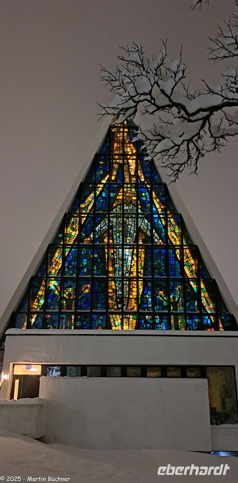 Tromsø - Eismeerkathedrale - Ishavskatedralen - Tromsdalen kirke