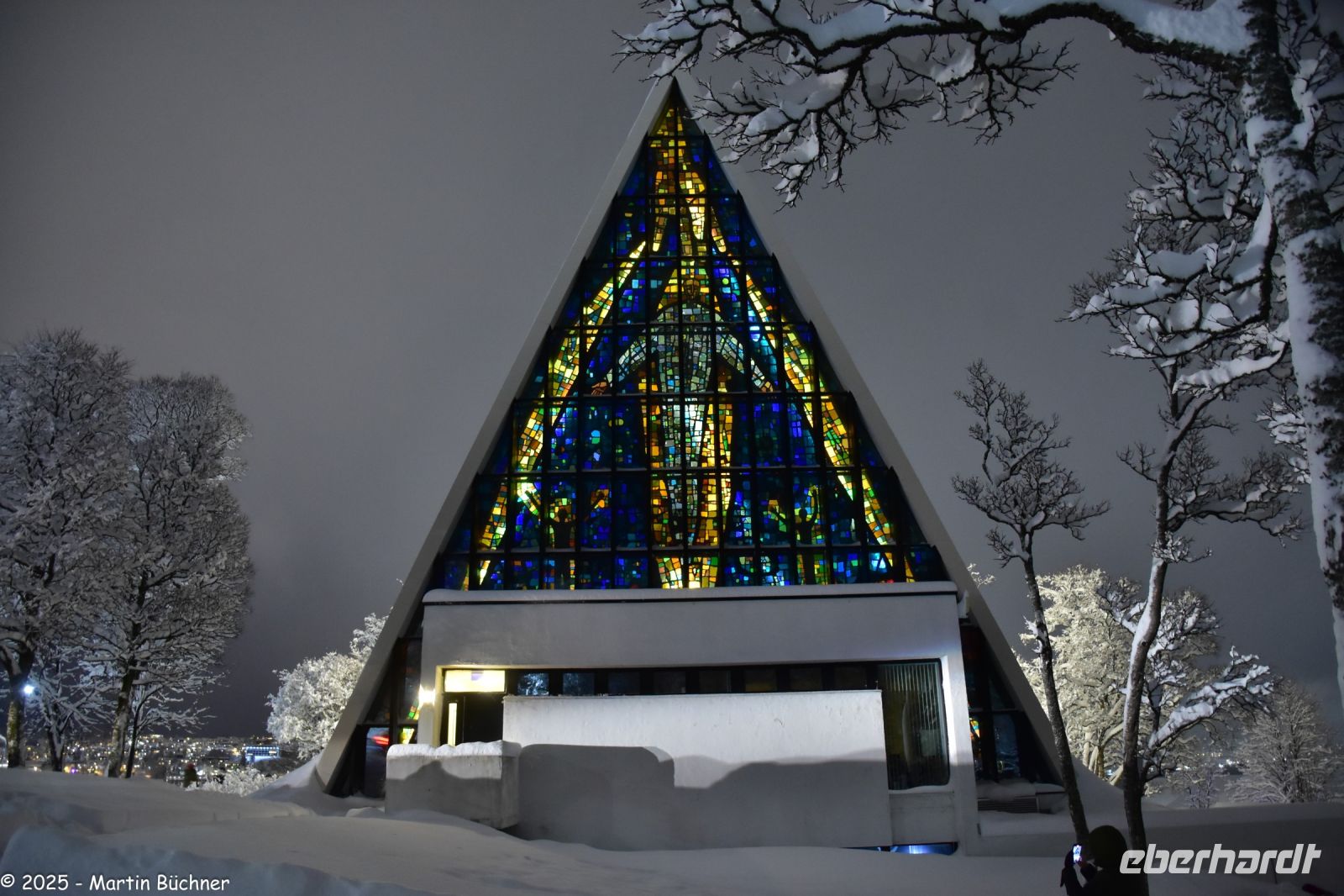 Tromsø - Eismeerkathedrale - Ishavskatedralen - Tromsdalen kirke
