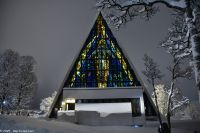 Tromsø - Eismeerkathedrale - Ishavskatedralen - Tromsdalen kirke