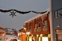 Honningsvåg (Nordkapp-Kommune) auf dem 71. Breitengrad - nördlichste Stadt der Welt