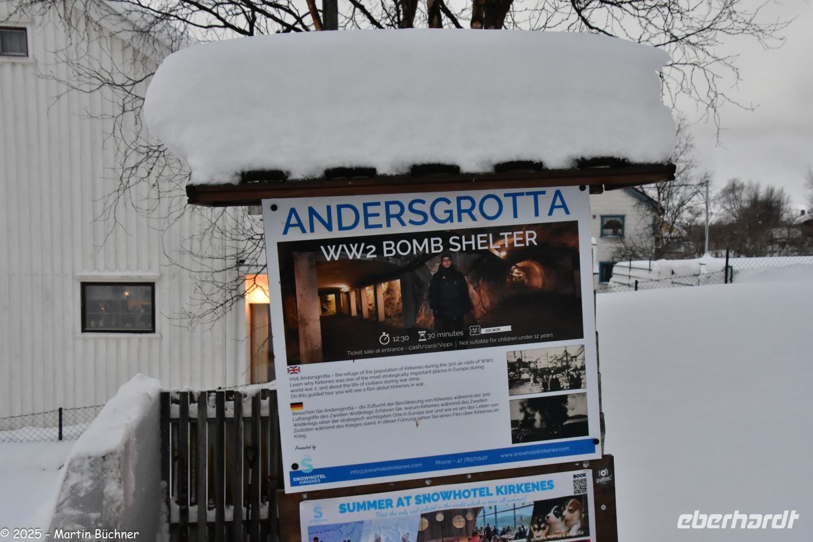 Weltkriegsbunker und Ort des 