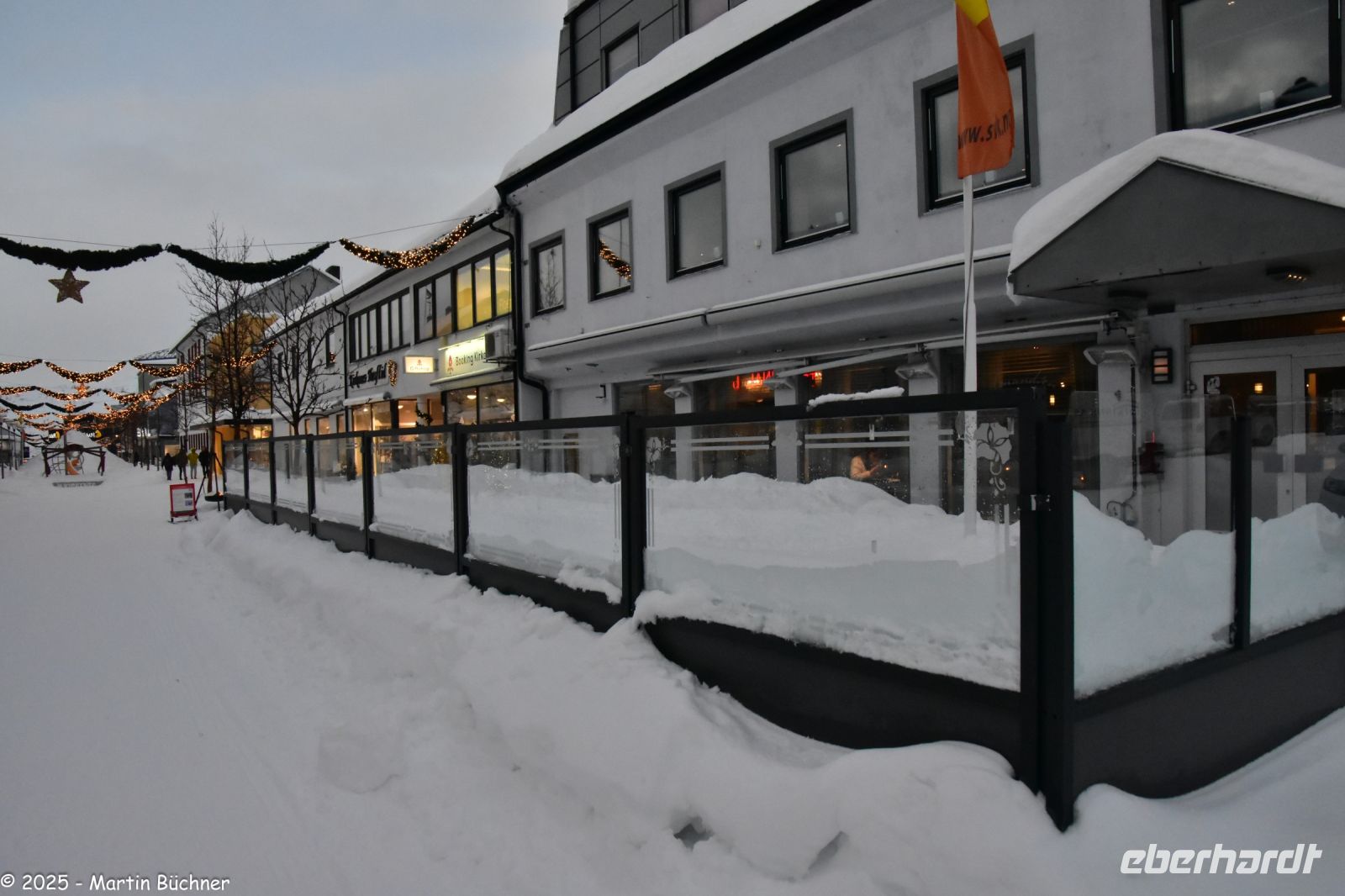 Downtown Kirkenes - bald wird Frühling...(nur noch 5 Monate)