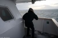 Hurtigruten MS Kong Harald plötzlich im Sturm