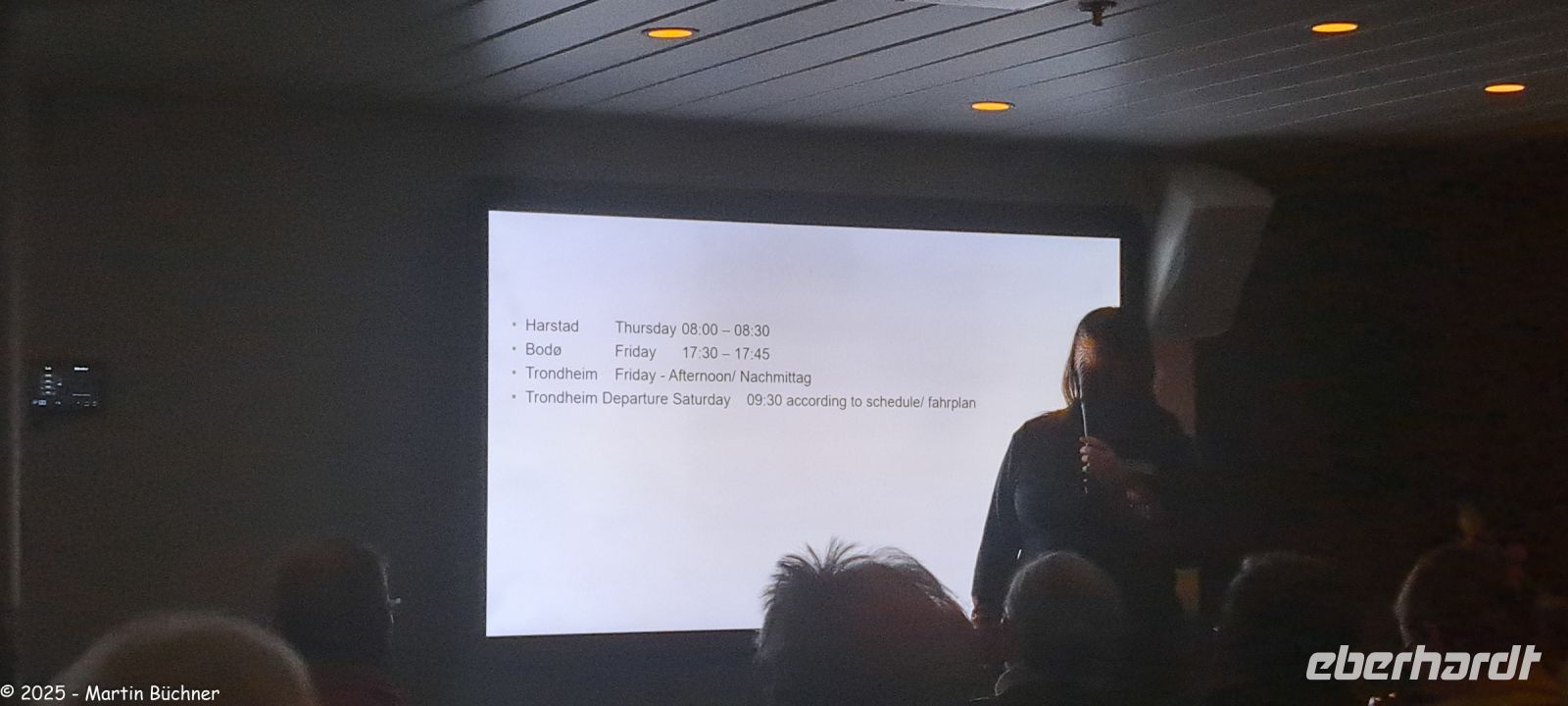 Wenn man in den Konferenzraum bestellt wird und auf den Orkan vorbereitet wird...