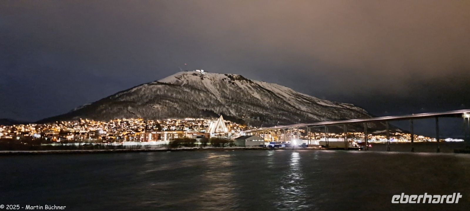 Anfahrt auf Tromsø