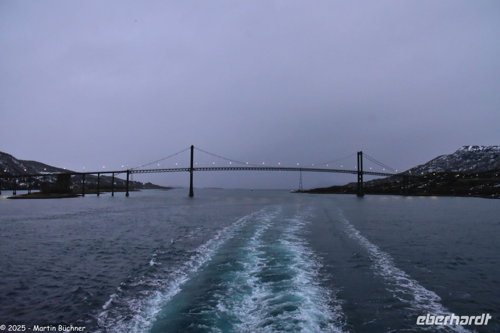 Tjelsund - Sturmabkürzung zwischen Harstad und Bodø - die historische Route
