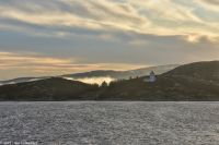 Das Agdenes fyr (Leuchtturm) markiert die Einfahrt in den Trondheimfjord