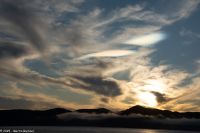 Polare Stratosphäenwolken - Perlmuttwolken - sie entstehen in Höhen von 20 - 30 km (!) und bei Temperaturen unter -78°C