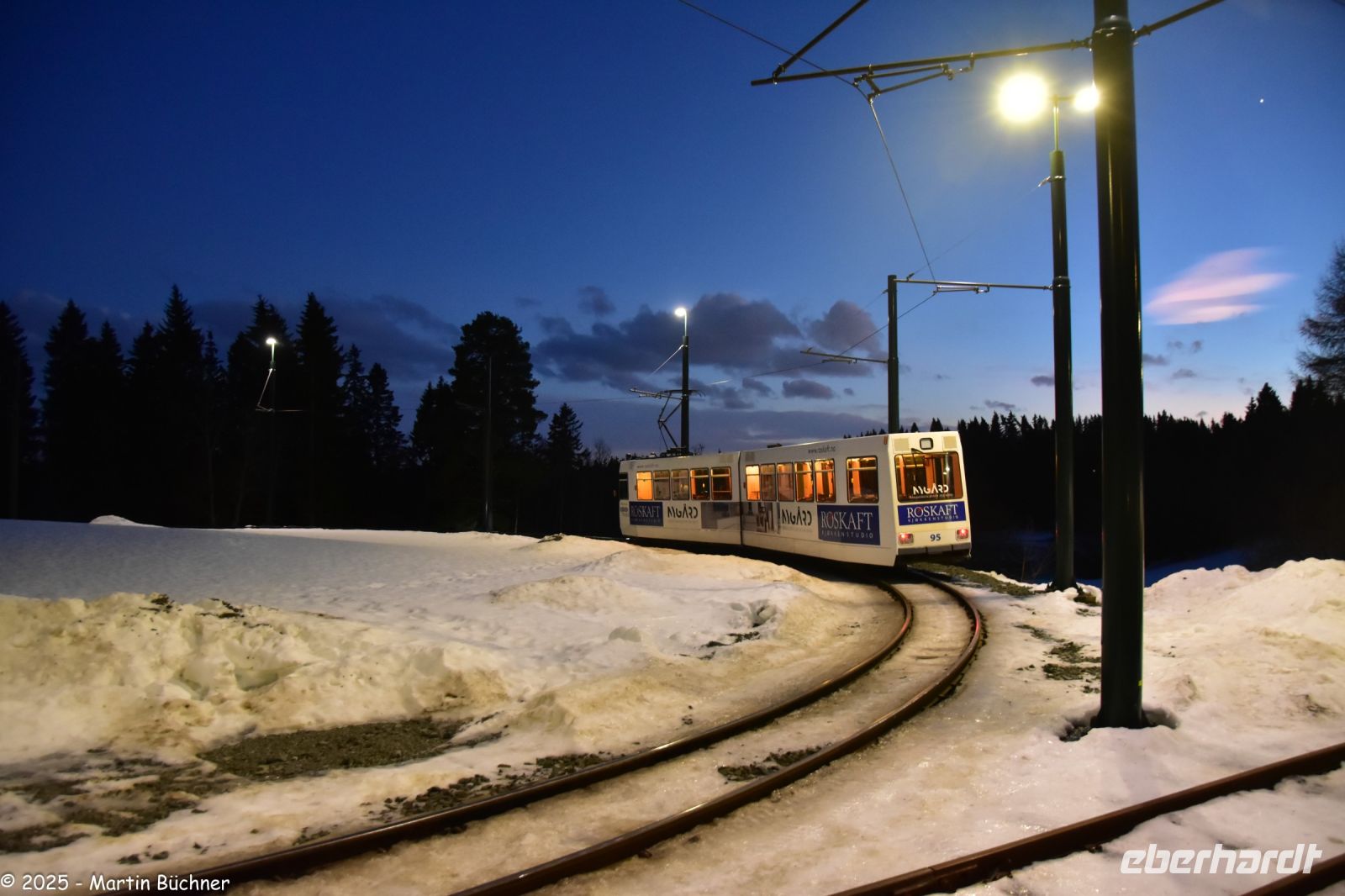 Trondheim - nördlichste Straßenbahn der Welt - Linie 9