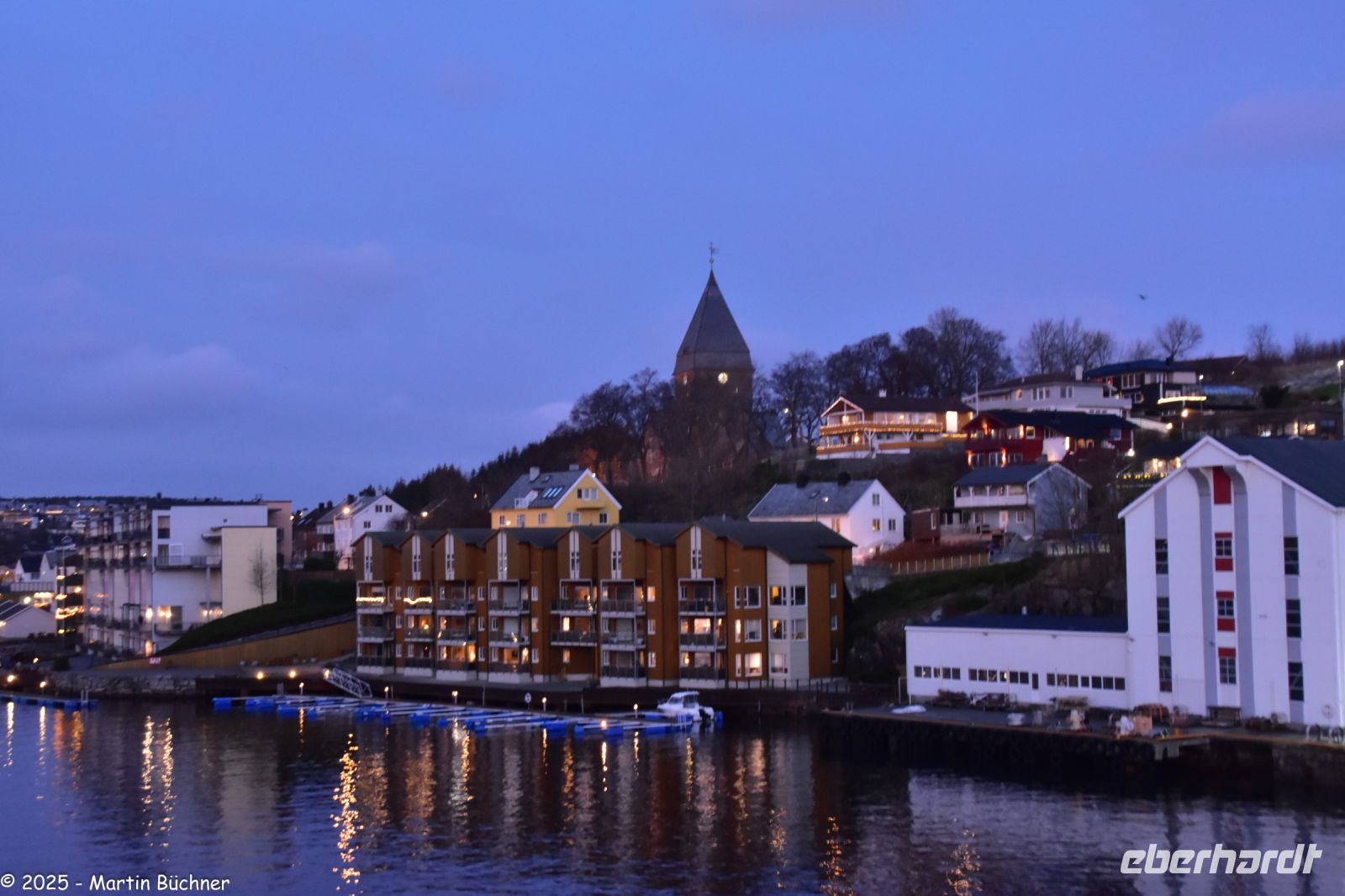Klippfisch-Stadt Kristiansund in Nordmøre (Provinz Møre og Romsdalen)