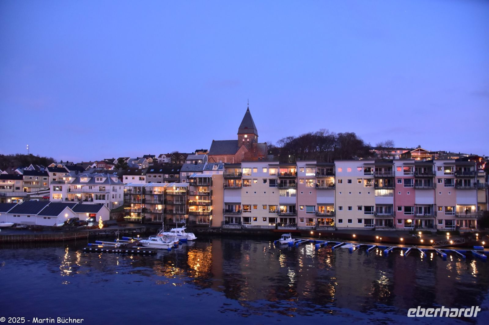 Klippfisch-Stadt Kristiansund in Nordmøre (Provinz Møre og Romsdalen)