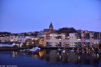 Klippfisch-Stadt Kristiansund in Nordmøre (Provinz Møre og Romsdalen)