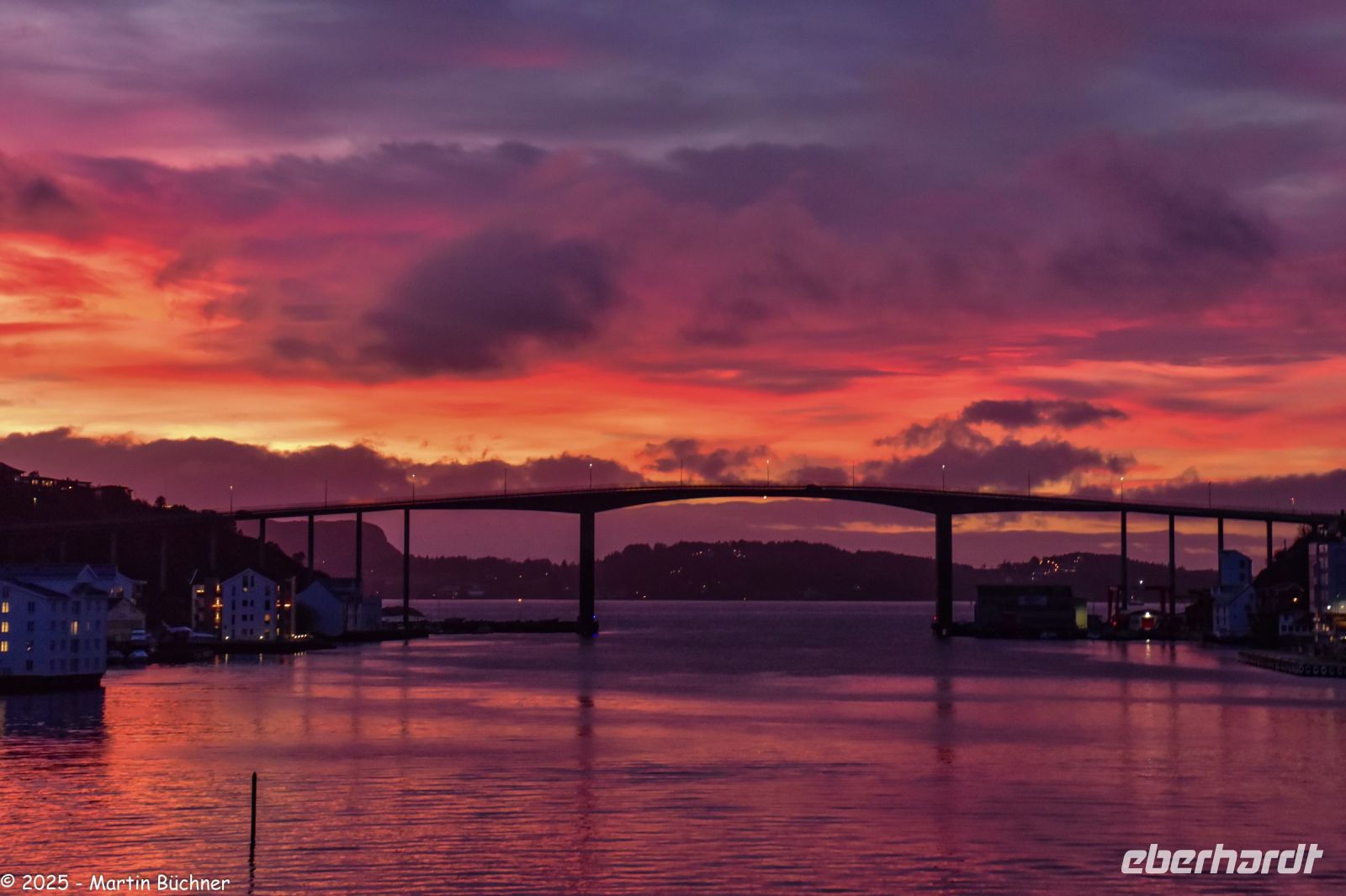 Klippfisch-Stadt Kristiansund in Nordmøre (Provinz Møre og Romsdalen)