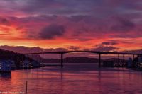 Klippfisch-Stadt Kristiansund in Nordmøre (Provinz Møre og Romsdalen)