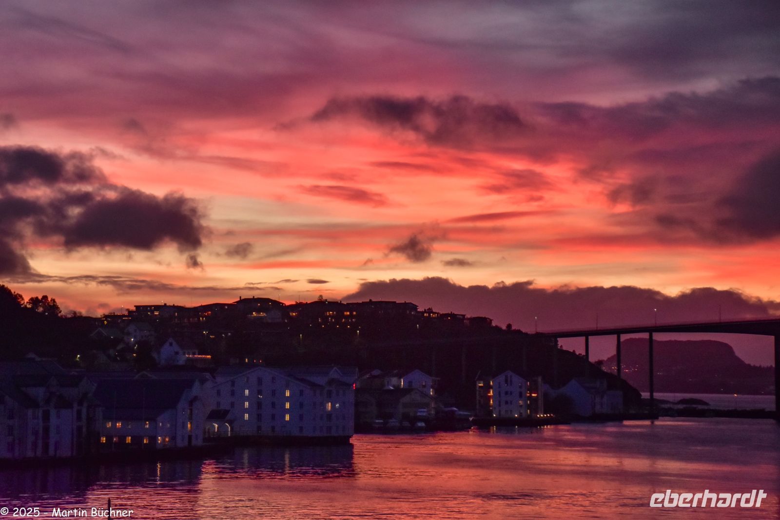 Klippfisch-Stadt Kristiansund in Nordmøre (Provinz Møre og Romsdalen)