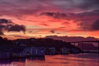 Klippfisch-Stadt Kristiansund in Nordmøre (Provinz Møre og Romsdalen)