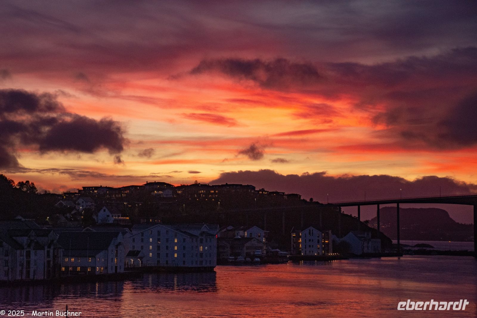 Klippfisch-Stadt Kristiansund in Nordmøre (Provinz Møre og Romsdalen)