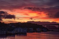 Klippfisch-Stadt Kristiansund in Nordmøre (Provinz Møre og Romsdalen)