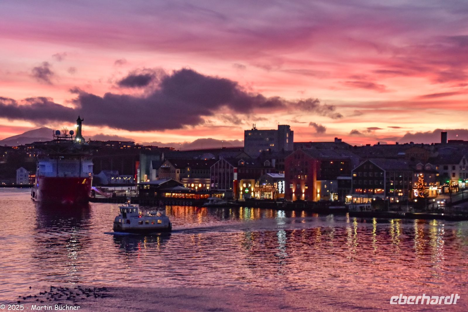 Klippfisch-Stadt Kristiansund in Nordmøre (Provinz Møre og Romsdalen)