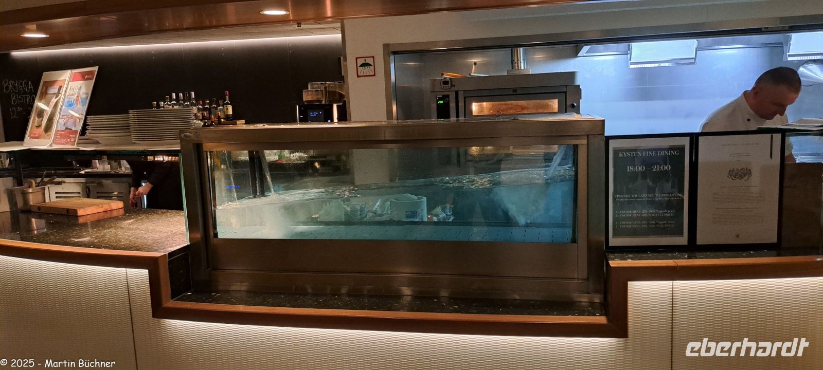 Nach dem Sturm ist vor dem Sturm - markanter Seegang auf der Offenen Meerestrecke: Hustadvika