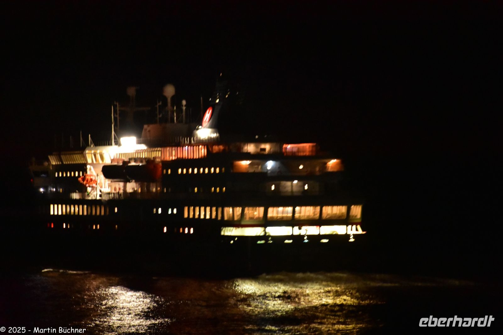 Nordwärtsgehende Hurtigrute