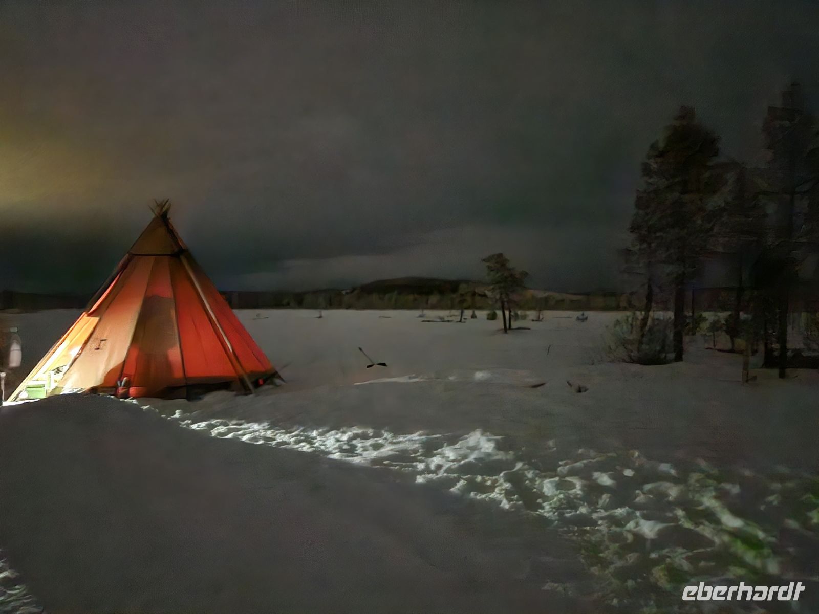 Huskyschlitten-Fahrt