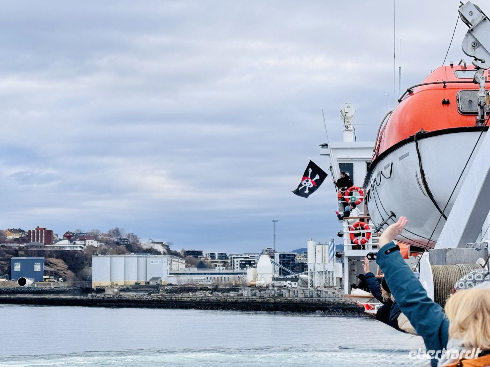 Tag 3 - Treffen mit der MS Polarlys