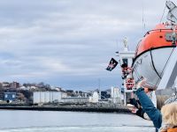 Tag 3 - Treffen mit der MS Polarlys