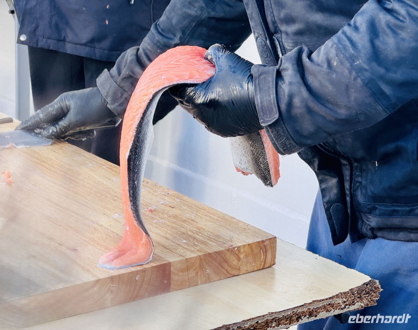 Tag 11 - Lachs filetieren 