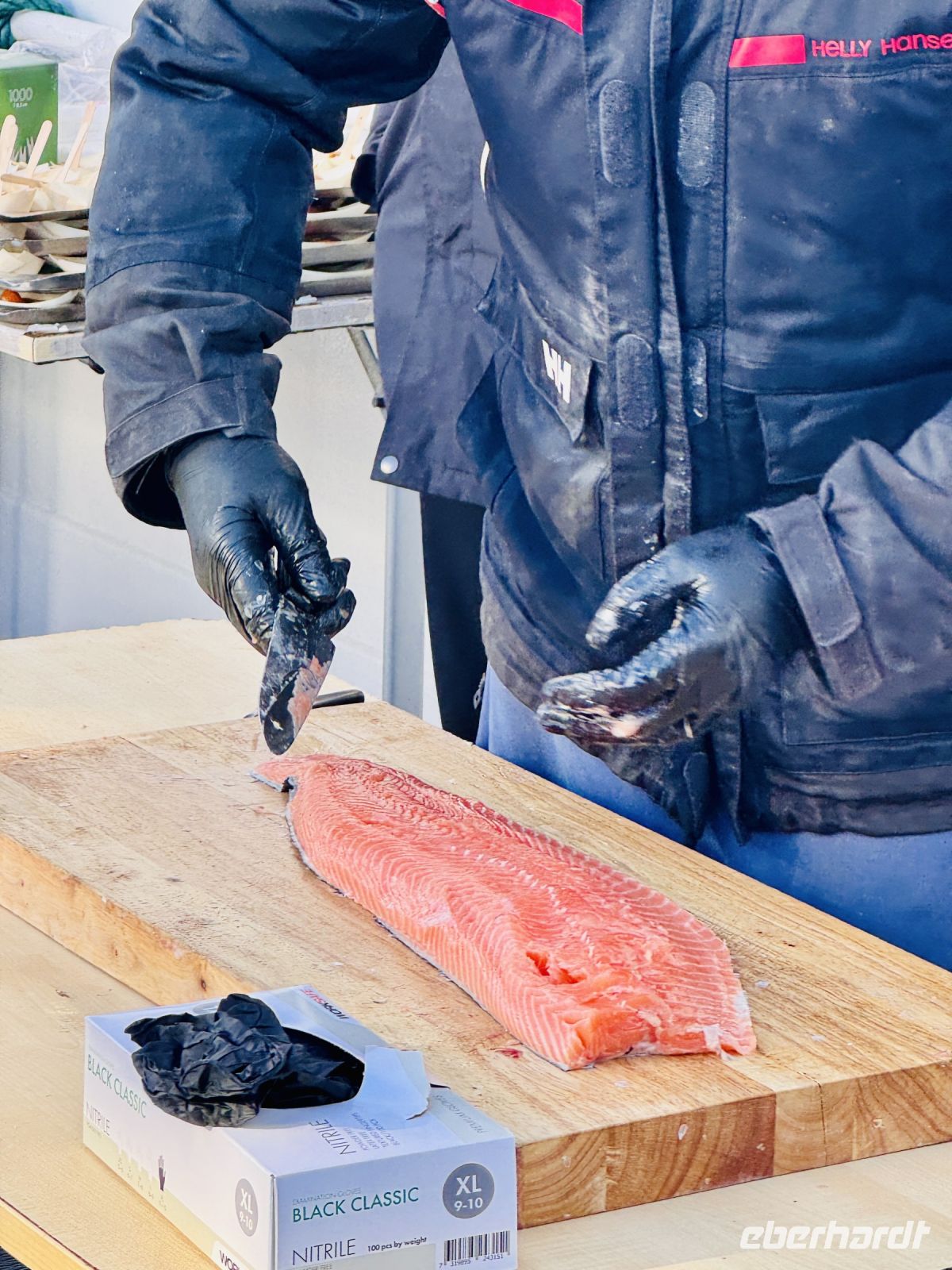 Tag 11 - Lachs filetieren 