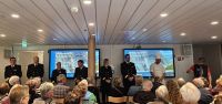 Vorstellung der Crew auf MS Nordnorge