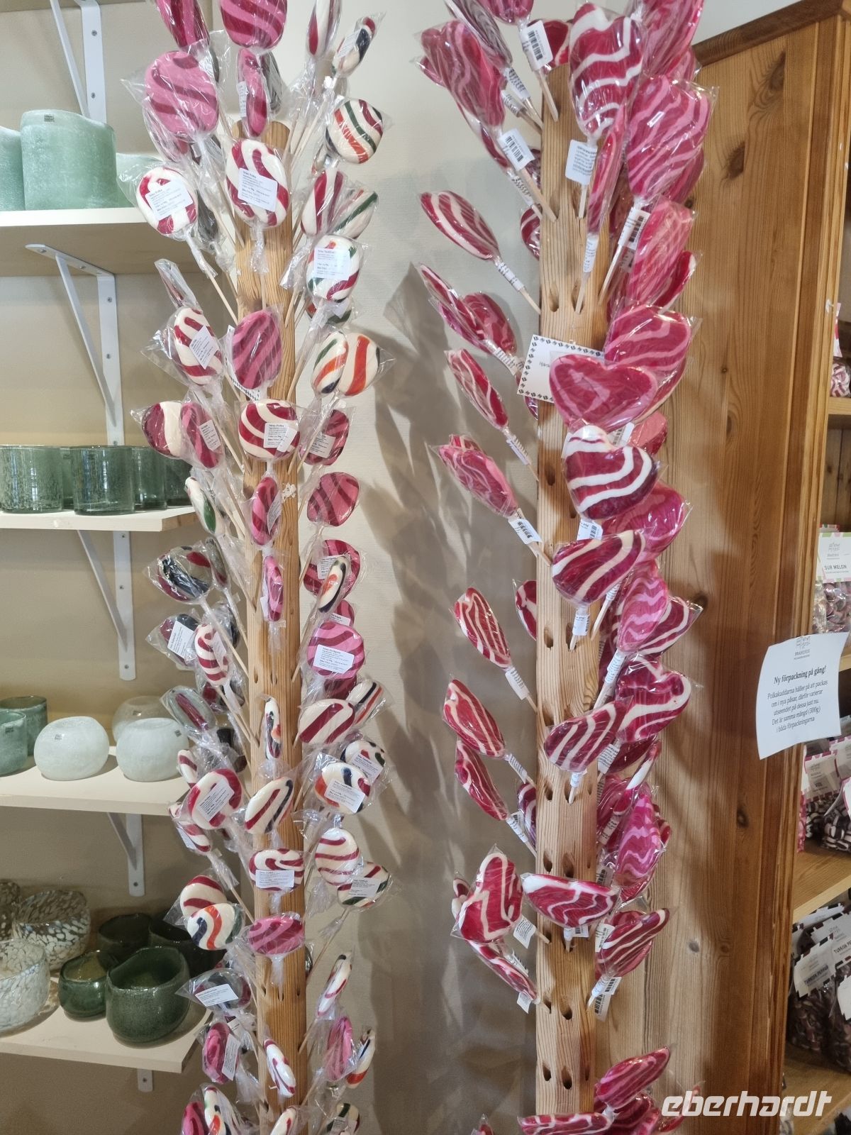 Polkagrisar (Zuckerstangen)