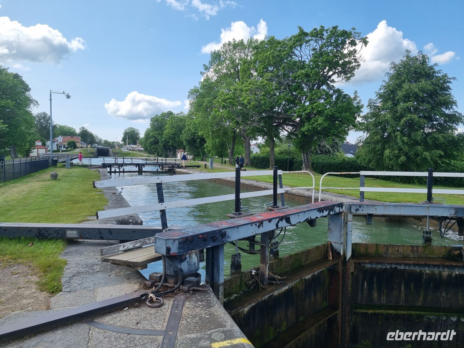Göta-Kanal - Schleusen von Berg 