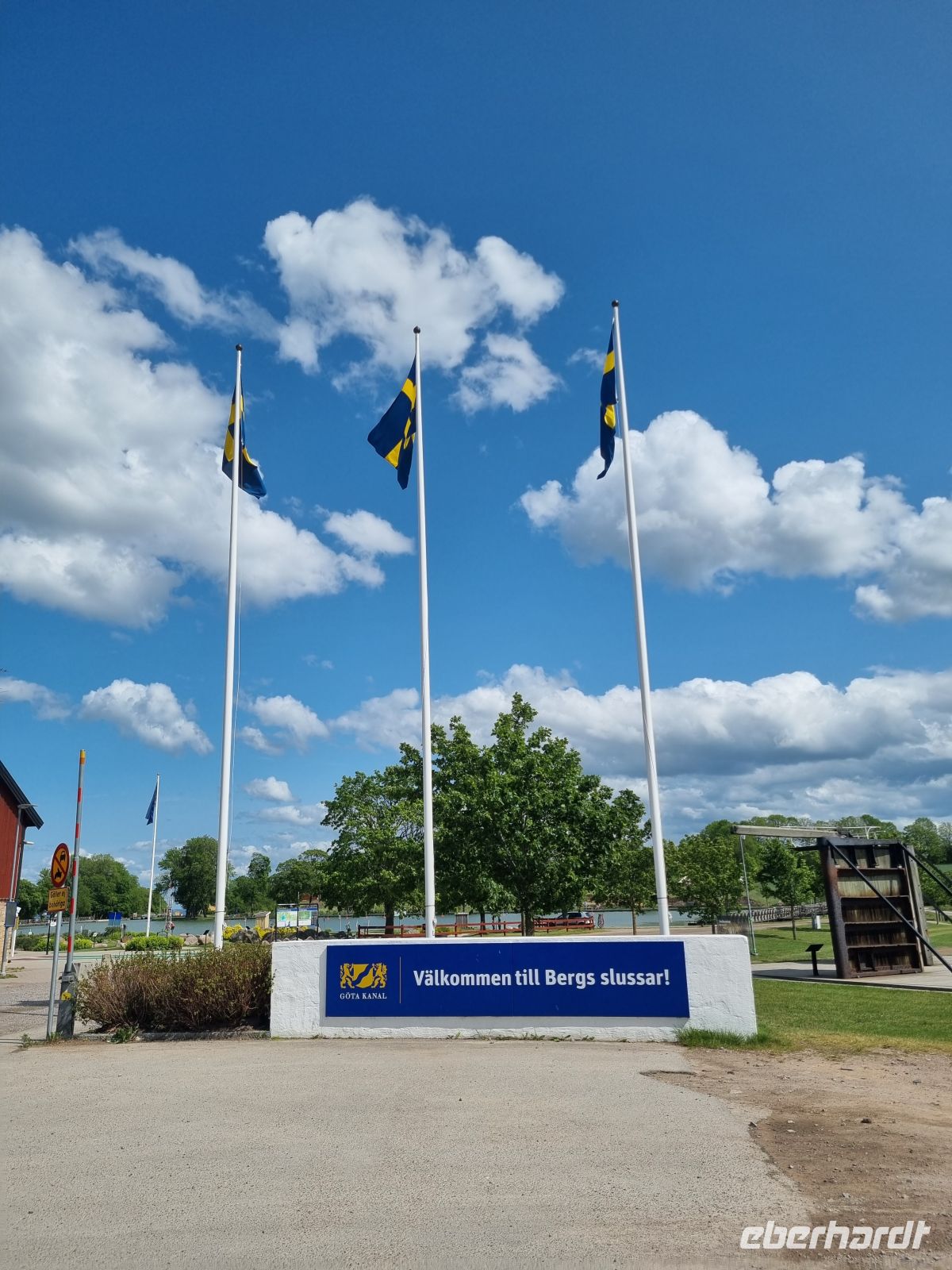 Göta-Kanal - Schleusen von Berg 