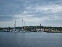 Stockholm - Ausblick von der Insel Södermalm (Insel Djurgården)