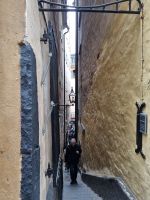 Stockholm - Gamla Stan (Mårten Trotzigs Gränd = schmalste Gasse Stockholms)