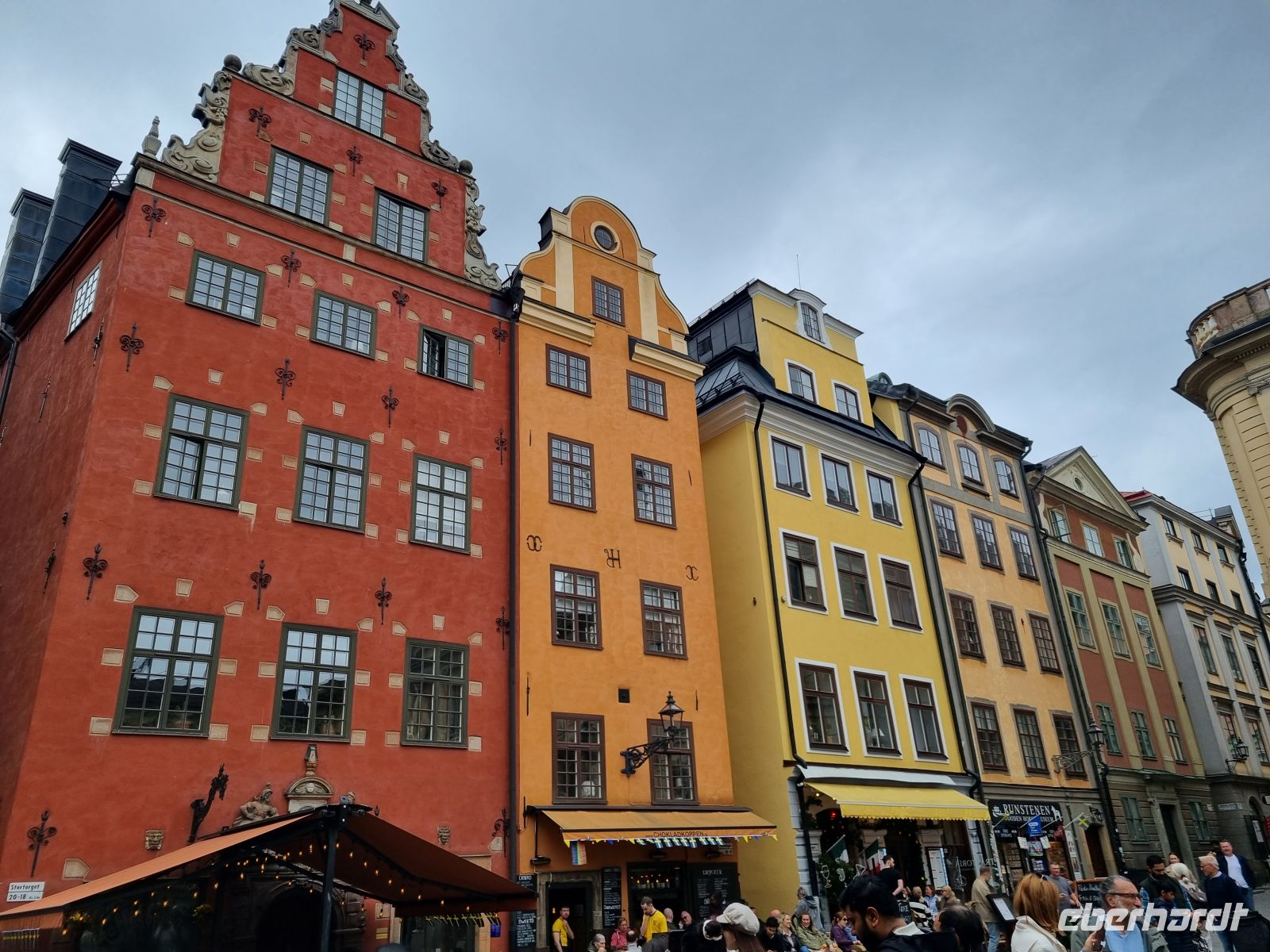 Stockholm - Altstadt Gamla Stan (Stortorget = Hauptplatz)