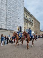 Stockholm - Wachablösung am Königlichen Schloss zum Nationalfeiertag am 6. Juni...