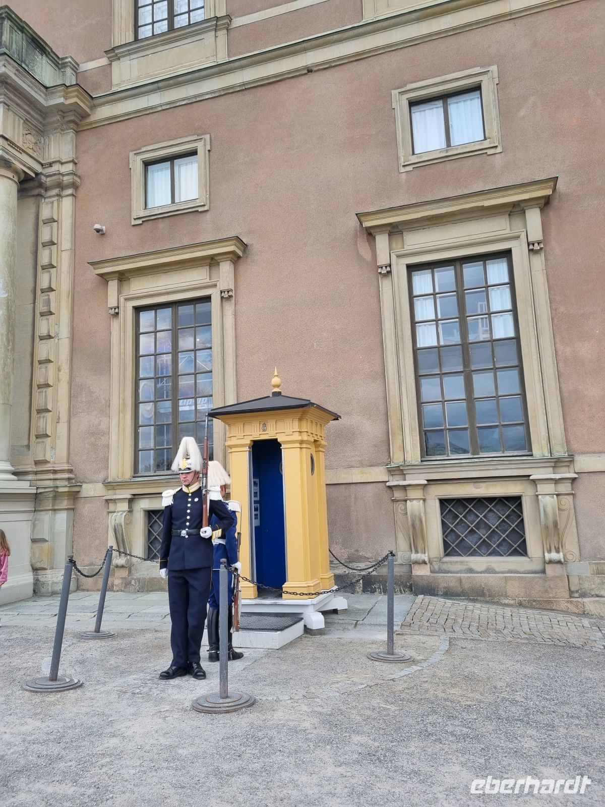 Stockholm - Wachablösung am Königlichen Schloss 