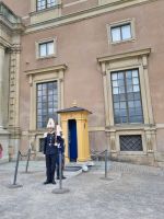 Stockholm - Wachablösung am Königlichen Schloss 