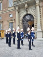 Stockholm - Wachablösung am Königlichen Schloss 