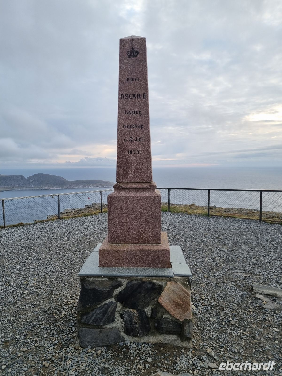 Nordkap - Oscarsäule