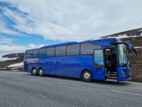 Fahrt über das Sennafjell...