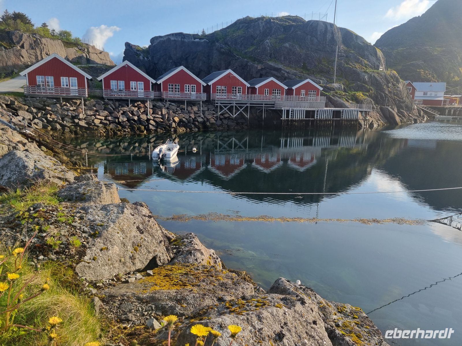Lofoten - Insel Vestvågøy (Statles Rorbusenter)