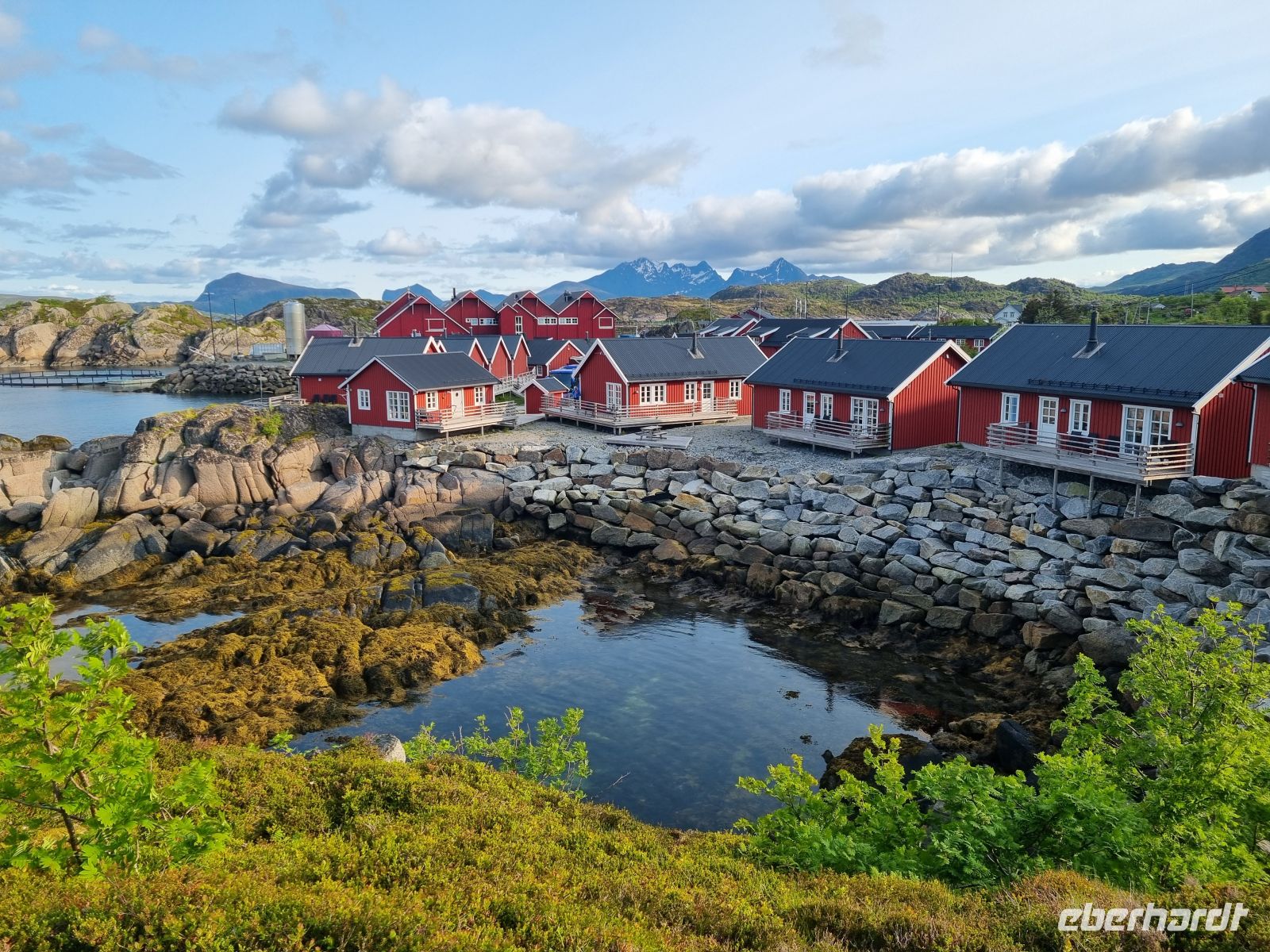 Lofoten - Insel Vestvågøy (Statles Rorbusenter)