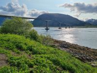 Lofoten - Gimsøystraumenbrücke