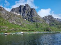Lofoten - Schifffahrt zum Trollfjord... (Fischfarm)