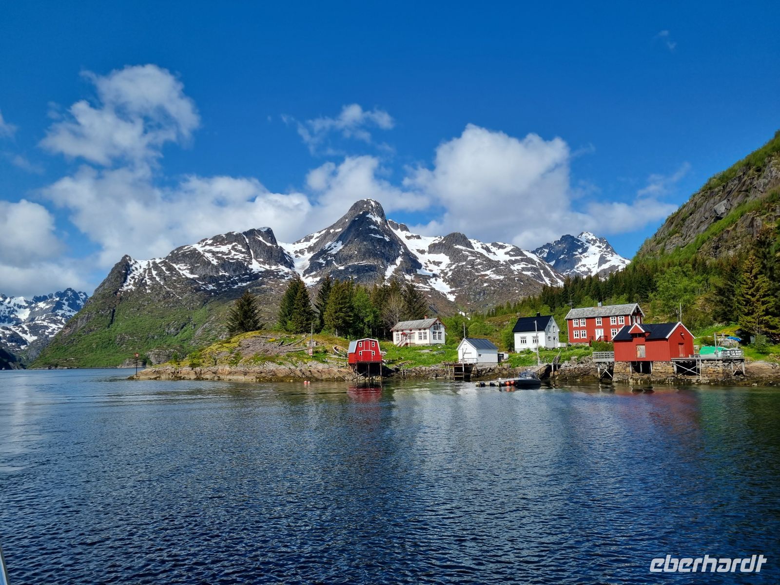 Lofoten - Schifffahrt zum Trollfjord...